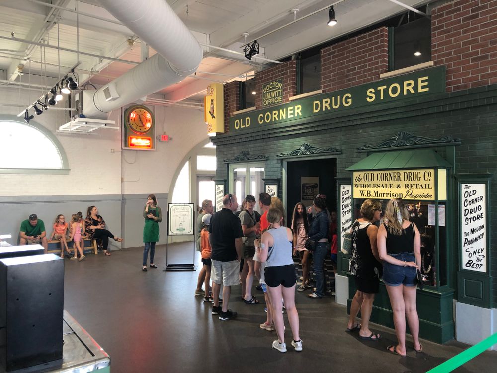 Interior of Dr. Pepper Museum
