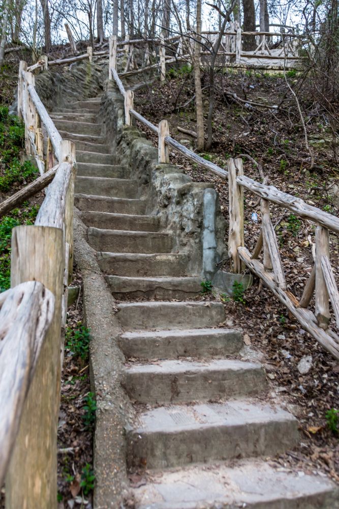Climbing up Jacob's Ladder & Rock Shelter