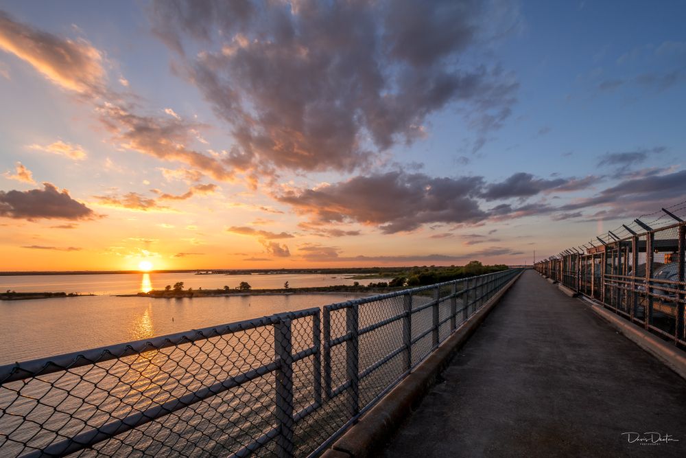 Trail beside Lake Waco