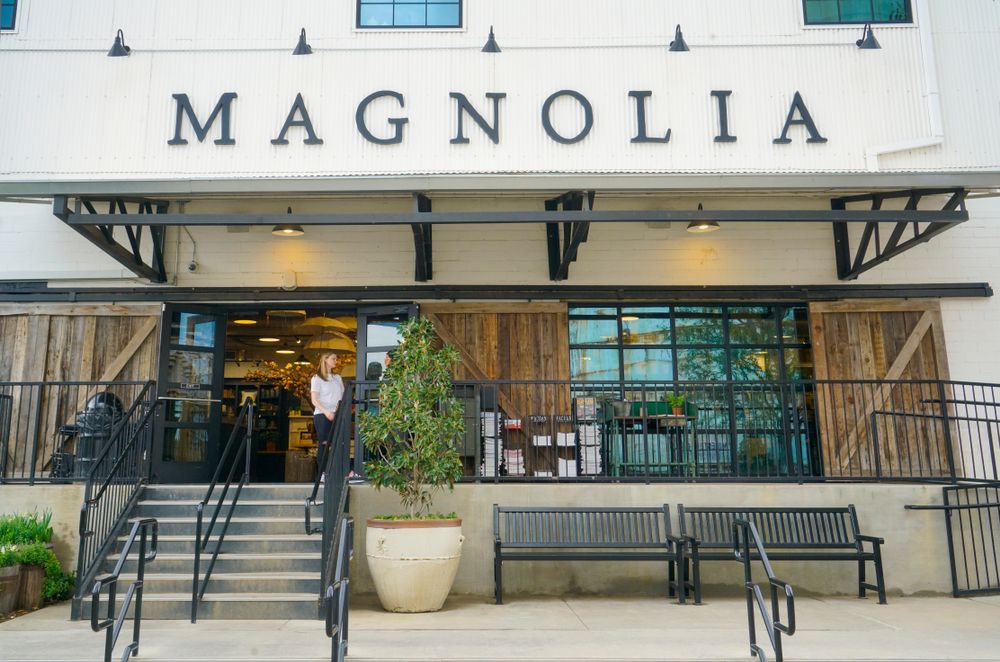 Exterior of Magnolia Market at the Silos