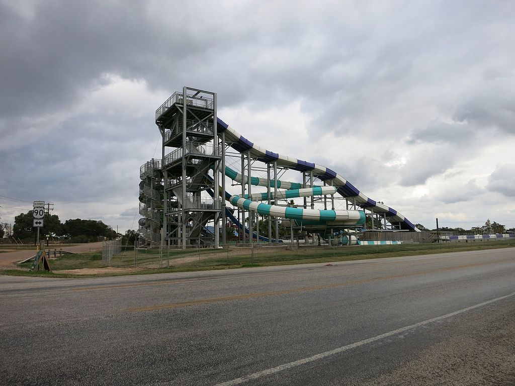 Waterslides of Splashway Water Park