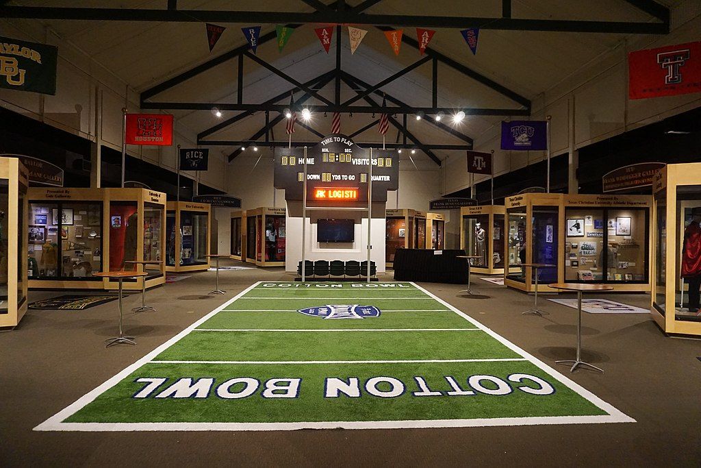Interior of Texas Sports Hall of Fame
