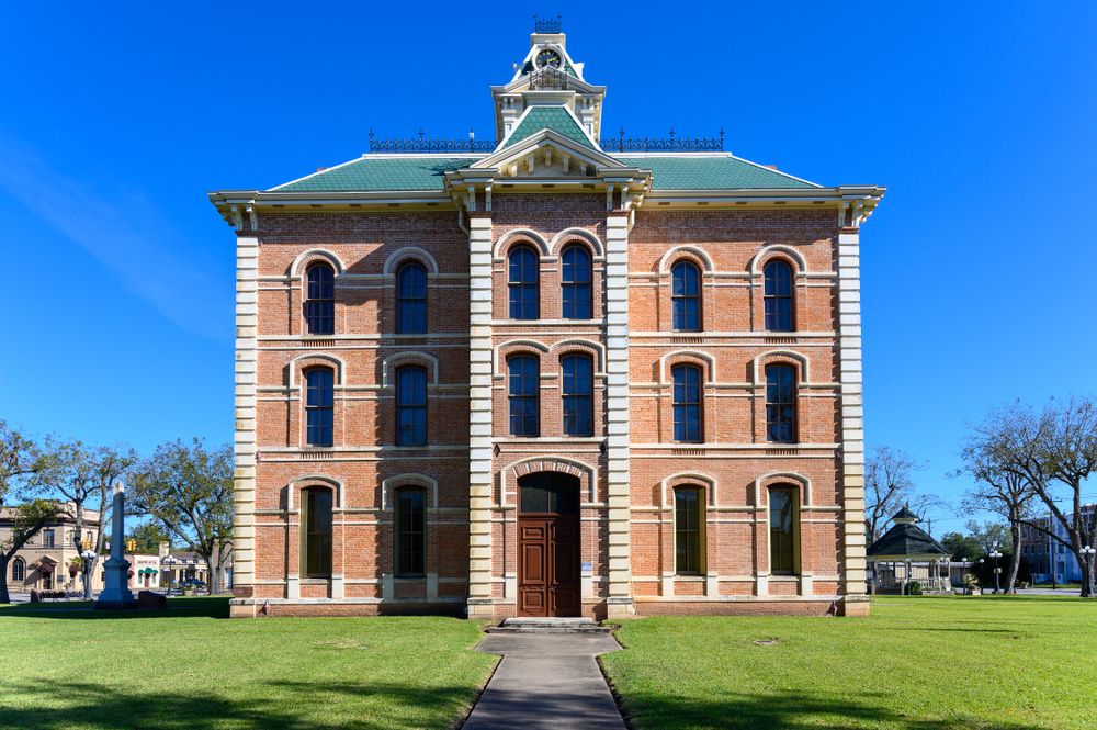 Exterior of the Historic Wharton County Courthouse