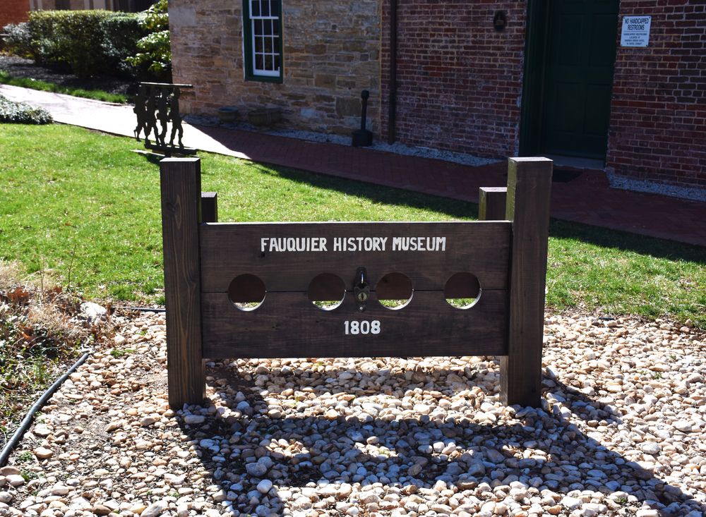 Marker of The Fauquier History Museum at the Old Jail
