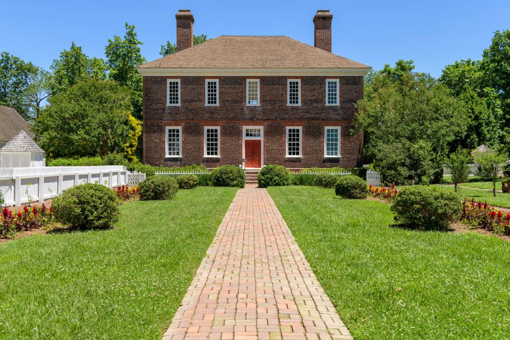 Exterior of the George Wythe House