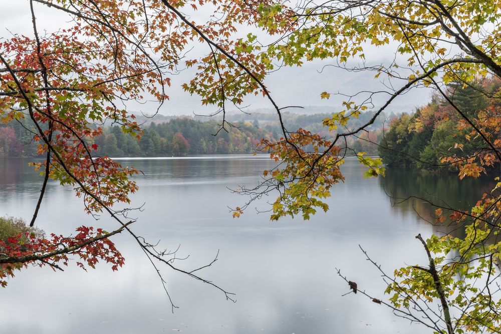 The waters of Waterbury Center State Park