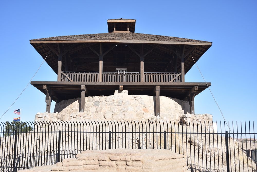 A building at Yuma Territorial Prison State Historic Park