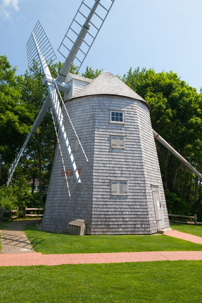 Exterior of Judah Baker Windmill