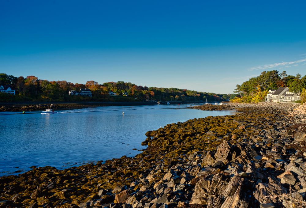 The waters of York River