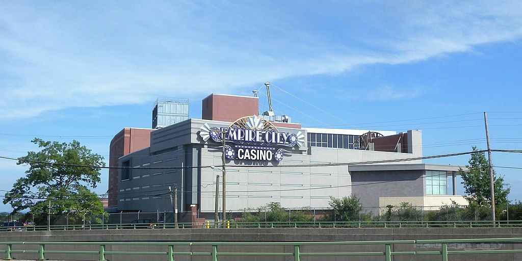 Exterior of Empire City Casino
