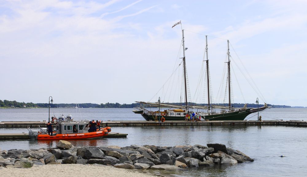 Boats at Riverwalk Landing Piers