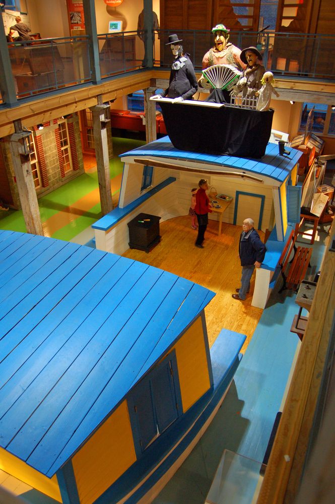 Interior of the National Canal Museum