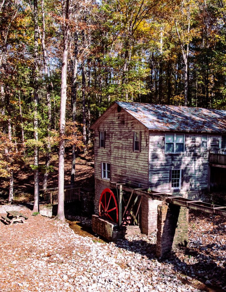 Grist Mill at Clarkson Covered Bridge