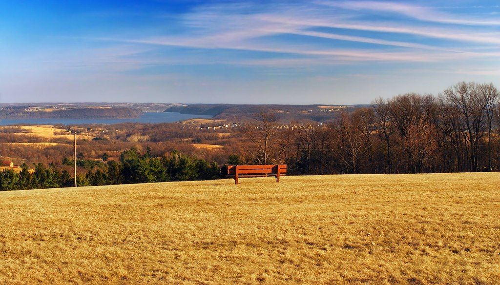 Scenic view from Samuel S. Lewis State Park