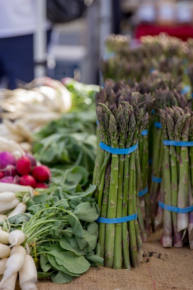 Fresh produce at Downtown Yakima Farmers Market