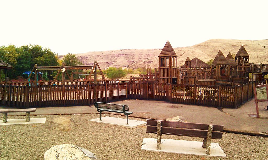 A playground in Yakima Greenway