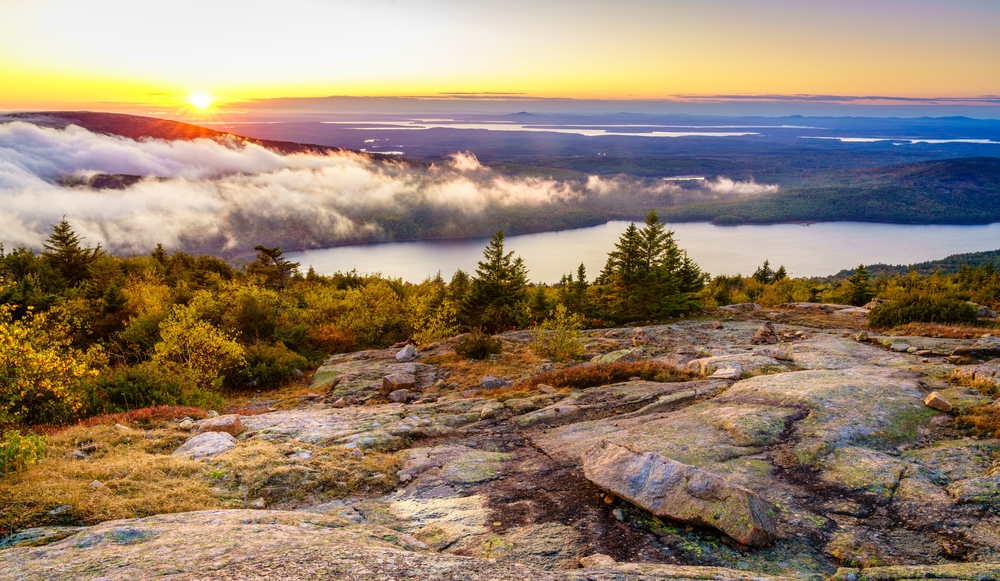 Acadia National Park, Maine in New England