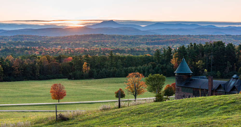 Shelburne Farms, Vermont in New England