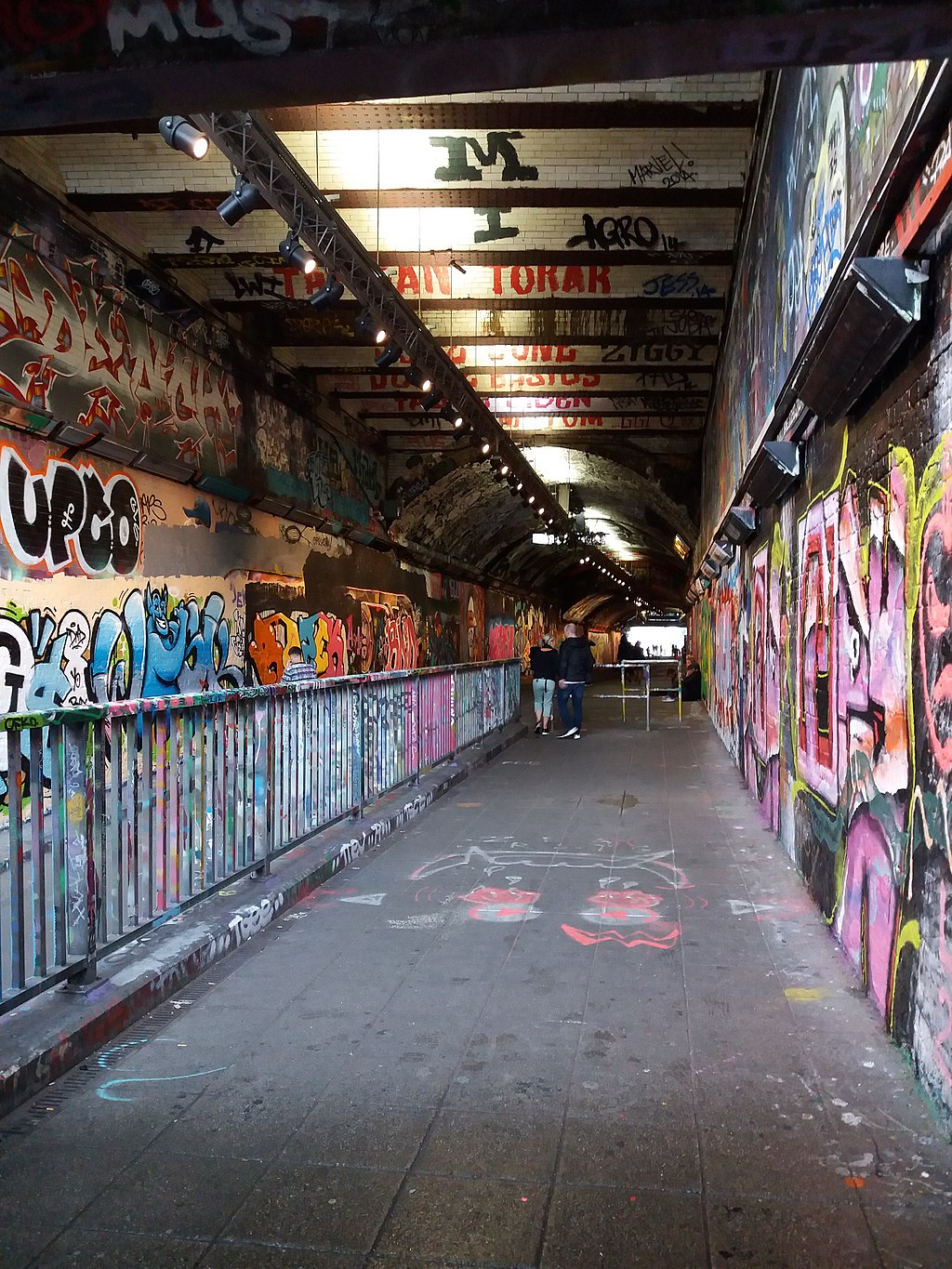 ‘Scribble Tunnel’ at Leake Street