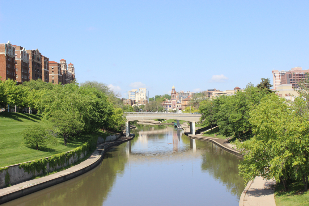 Brush Creek Waterway in Kansas City, MO