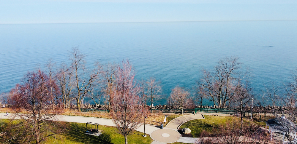 Lakewood Park in Cleveland, OH