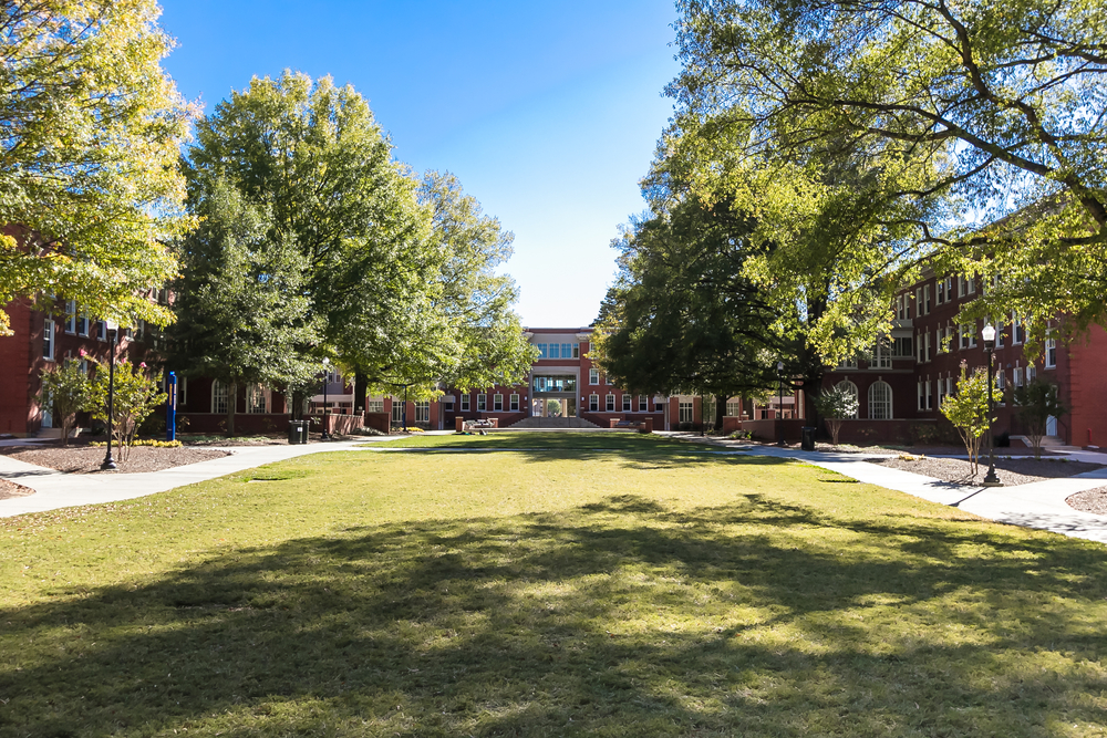 UNCG Campus in Greensboro, NC